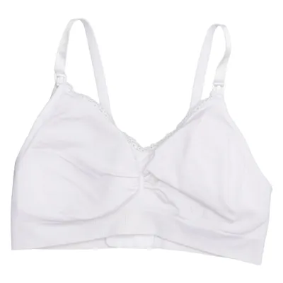 Nursing bra (White) from Motherline by KappAhl Elastane, Polyamide