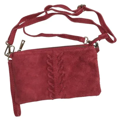 Shoulder-bag (Red) from vera pelle Leather