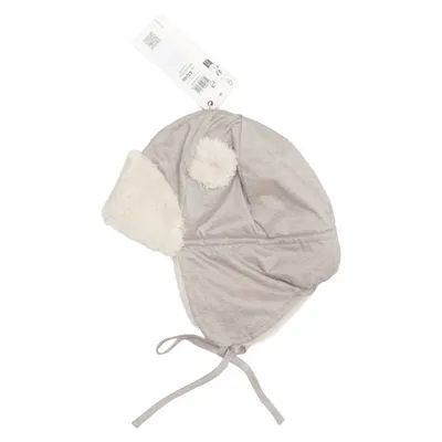 Trapperhatt (Grå, Beige) från Lindex Baby Återvunnen polyester