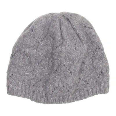 Mössa (Grå) Angora, Metallfiber, Nylon, Ull