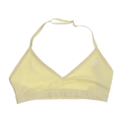 Sport-BH (Gul) från Gymshark Elastan, Återvunnen polyester