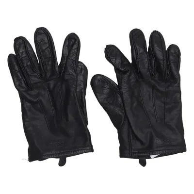 Leren handschoenen (Zwart) van Hugo Boss