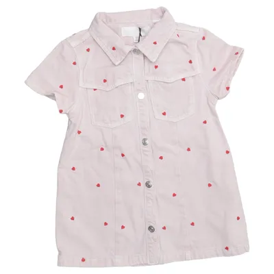 Denim dress (Pink) from Zara Cotton