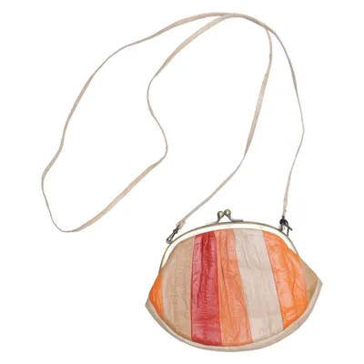 Skuldertaske (Beige, Rød, Orange) fra Becksöndergaard