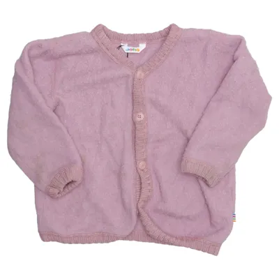 Cardigan (Purple) from Joha Merino wool