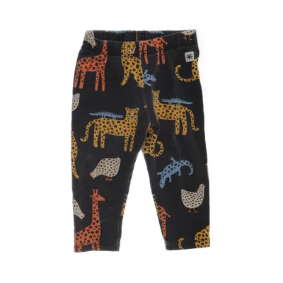 Pajama pants (Black, Multicolored) from Lindex Baby Cotton, Elastane