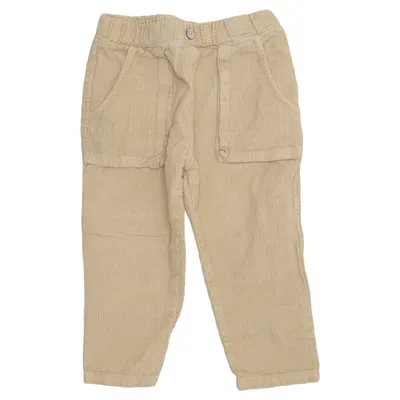 Pantalon en velours (Beige) de Play Up Coton biologique