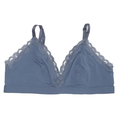 Bralette (Blå) från Lager 157 Elastan, Polyamid