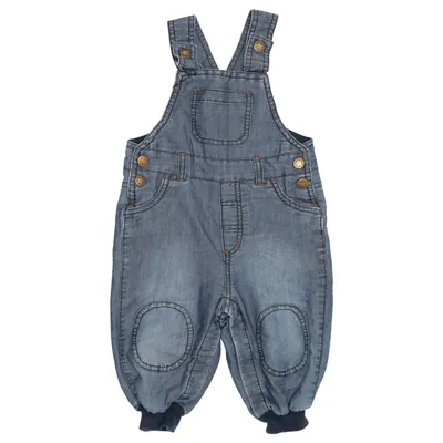 Hängselbyxor (Blå) från Baby by Lindex Bomull, Polyester