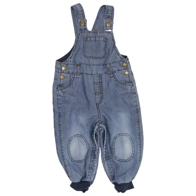 Hängselbyxor (Blå) från Baby Baby Bomull, Polyester