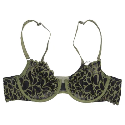 Soutien-gorge (Vert, Noir) de Savage x Fenty