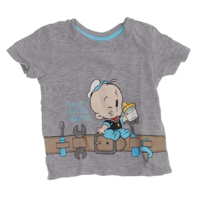 T-shirt (Gris, Multicolore) de Popeye Coton, Viscose