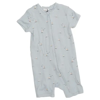 Sparkdräkt (Blå, Beige) från Newbie by KappAhl Bomull