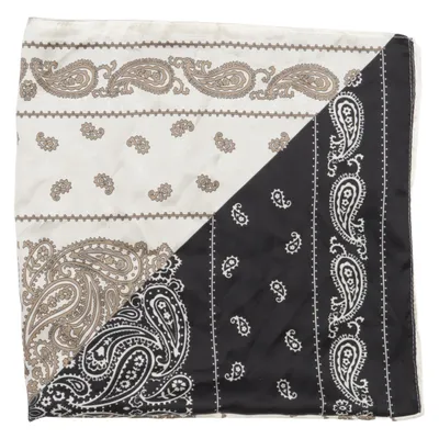 Näsduk (Svart, Vit, Brun) från Totême