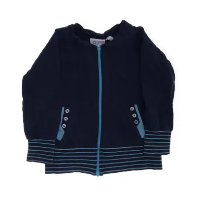 Cardigan (Blue) from Geggamoja Organic cotton, Elastane