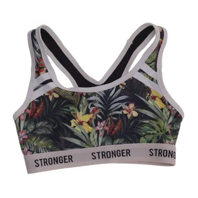 Brassière (Noir, Multicolore, Blanc) de Stronger Élasthane, Polyester