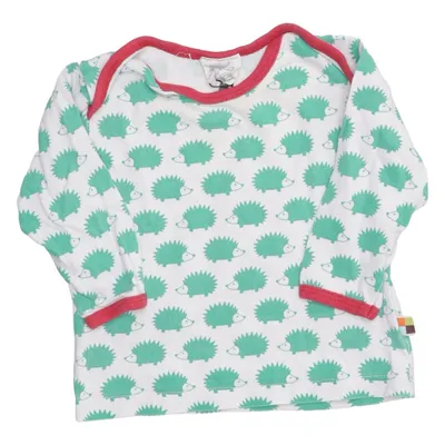 T-shirt à manches longues (Blanc, Vert, Rouge) de Loud + Proud Coton biologique