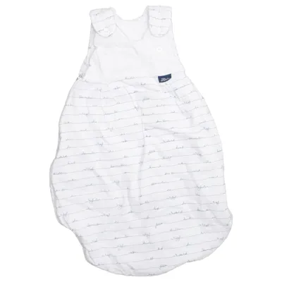 Babysovepose (Hvid, Blå) fra Alvi Bomuld, Polyester