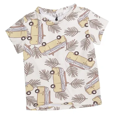 T-shirt (Beige, Multicolore) de Handmade