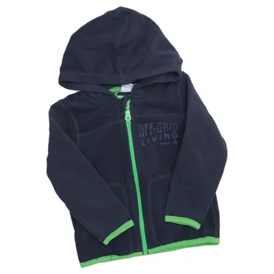 Sweat à capuche (Gris, Vert) de Papagino Coton, Polyester
