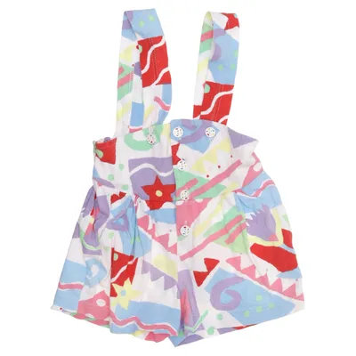 Hängselbyxor (Flerfärgad) från Fix by Lindex Bomull