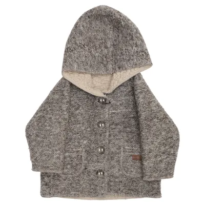 Veste (Gris, Beige) de Baby by Lindex Polyester, Laine