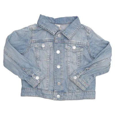 Veste en jean (Bleu) de H&M Coton