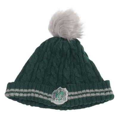 Pompon muts (Groen, Grijs) van Harry Potter Acryl, Polyester