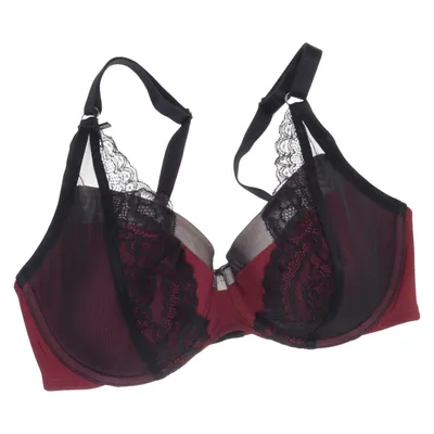 BH (Röd, Svart) från Ann-Kathrin Götze x Hunkemöller Elastan, Polyamid, Polyester