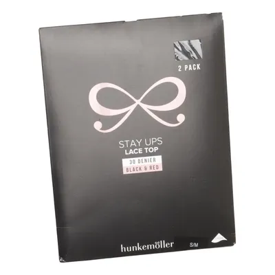 Stay-ups (Svart, Röd) från Hunkemöller