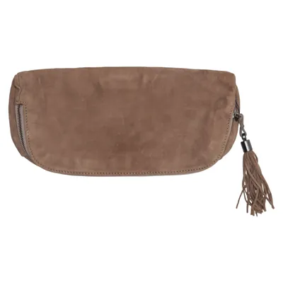 Envelop tas (Bruin) van Massimo Dutti Leer