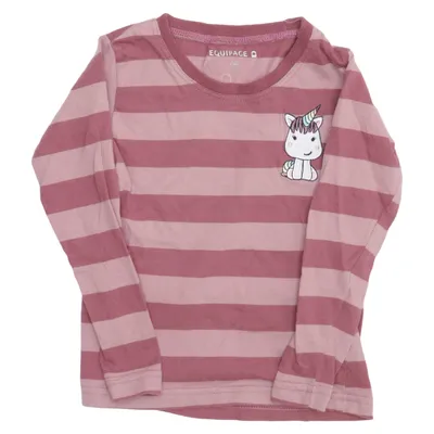 T-shirt à manches longues (Violet) de Equipage Coton