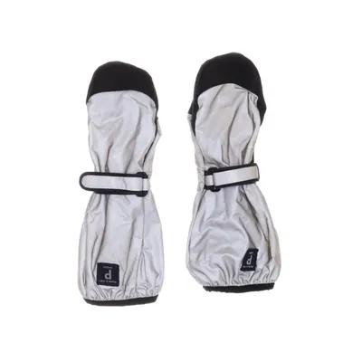 Mittens (Gray, Black) from Polarn O. Pyret Elastane, Polyester