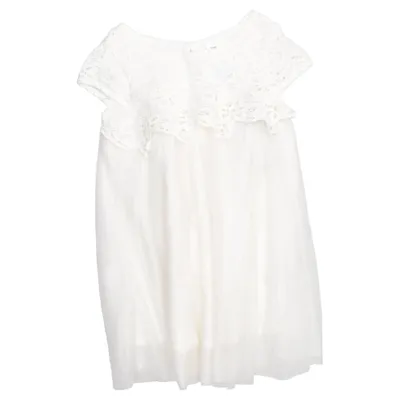 Brudnäbbsklänning (Vit) från H&M Bomull, Polyester