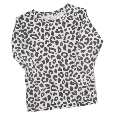 Long sleeve T-shirt (Beige, Black) from Lindex Kids Cotton