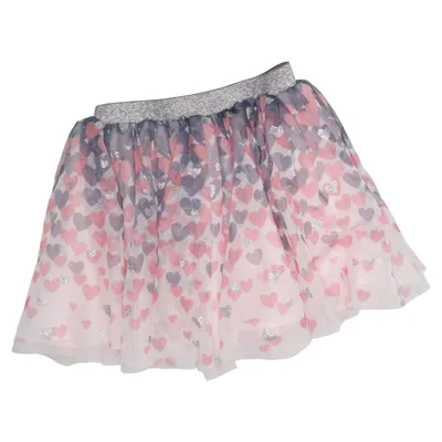 Tulle skirt (Pink, Gray, Silver) from Dopo Dopo Girls Polyester