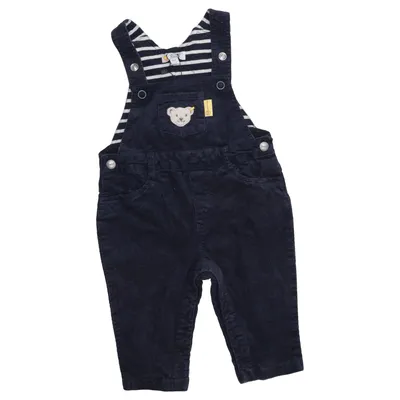 Overalls (Blå, Hvid) fra Steiff Bomuld, Elastan