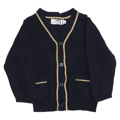 Cardigan (Blauw, Geel) van Cyrillus Kasjmier, Katoen