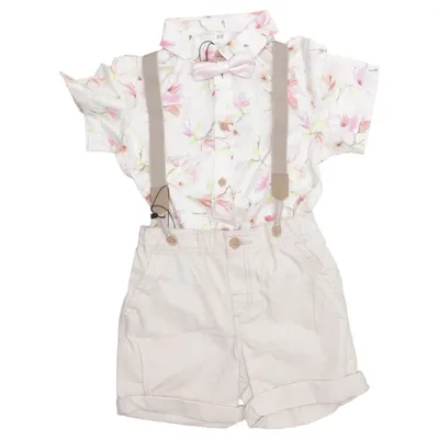Set (Beige, Wit, Roze) van H&M Katoen