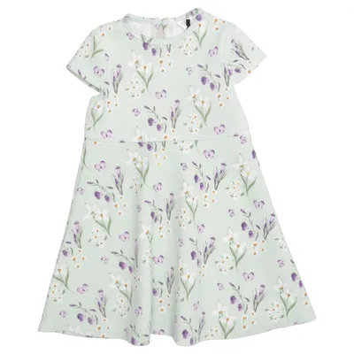 Robe (Vert, Multicolore) de So Cute Élasthane, Polyester