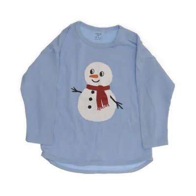 Långärmad t-shirt (Blå) från Lindex Baby Bomull, Elastan