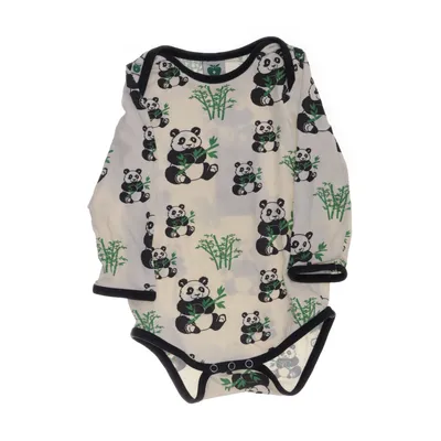 Body (Beige, Grön, Svart) från Småfolk Bomull, Elastan