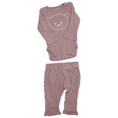 Set (Pink) from Softer Days Organic cotton