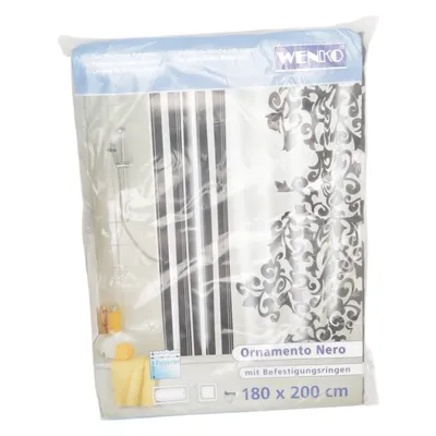 Duschdraperi (Ornamento Nero) från Wenko