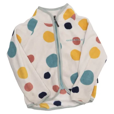 Fleecejacka (Beige, Flerfärgad) från Geggamoja Polyester