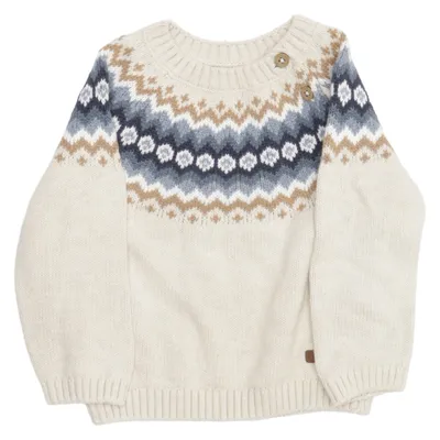 Tröja (Beige, Blå, Brun) från Newbie by KappAhl Bomull