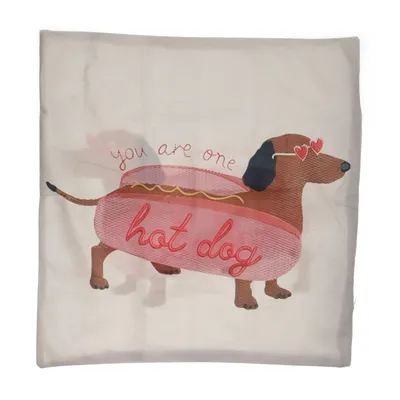 Cushion cover (Beige, Multicolored)