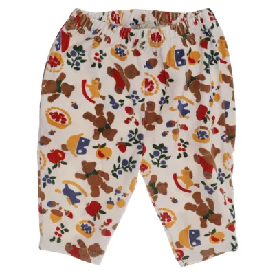 Pyjamasbyxor (Vit, Flerfärgad) från Baby Baby Bomull, Polyester