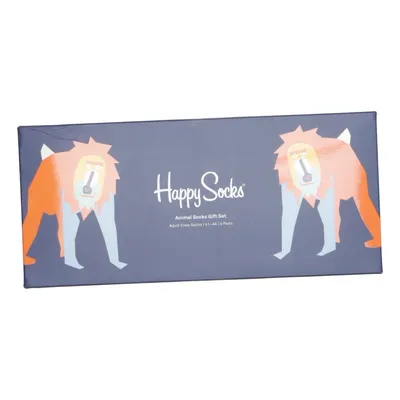 Strømper (Animal Socks Gift Set) fra Happy Socks Bomuld, Elastan, Polyamid