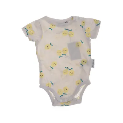 Body (Vit, Gul) från Minories Bomull, Elastan